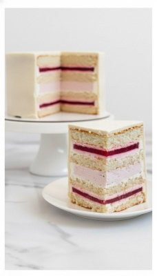 Торт Клубничный лимонад, цена за кг.