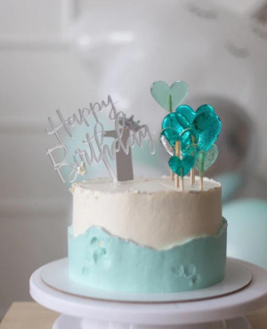 Торт на 1 годик с леденцами, цена за кг.