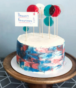 Торт с леденцами, цена за кг.