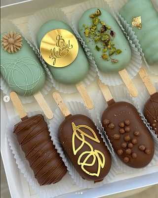 Кейкпопсы, Шоколадные эскимо, 4 шт.